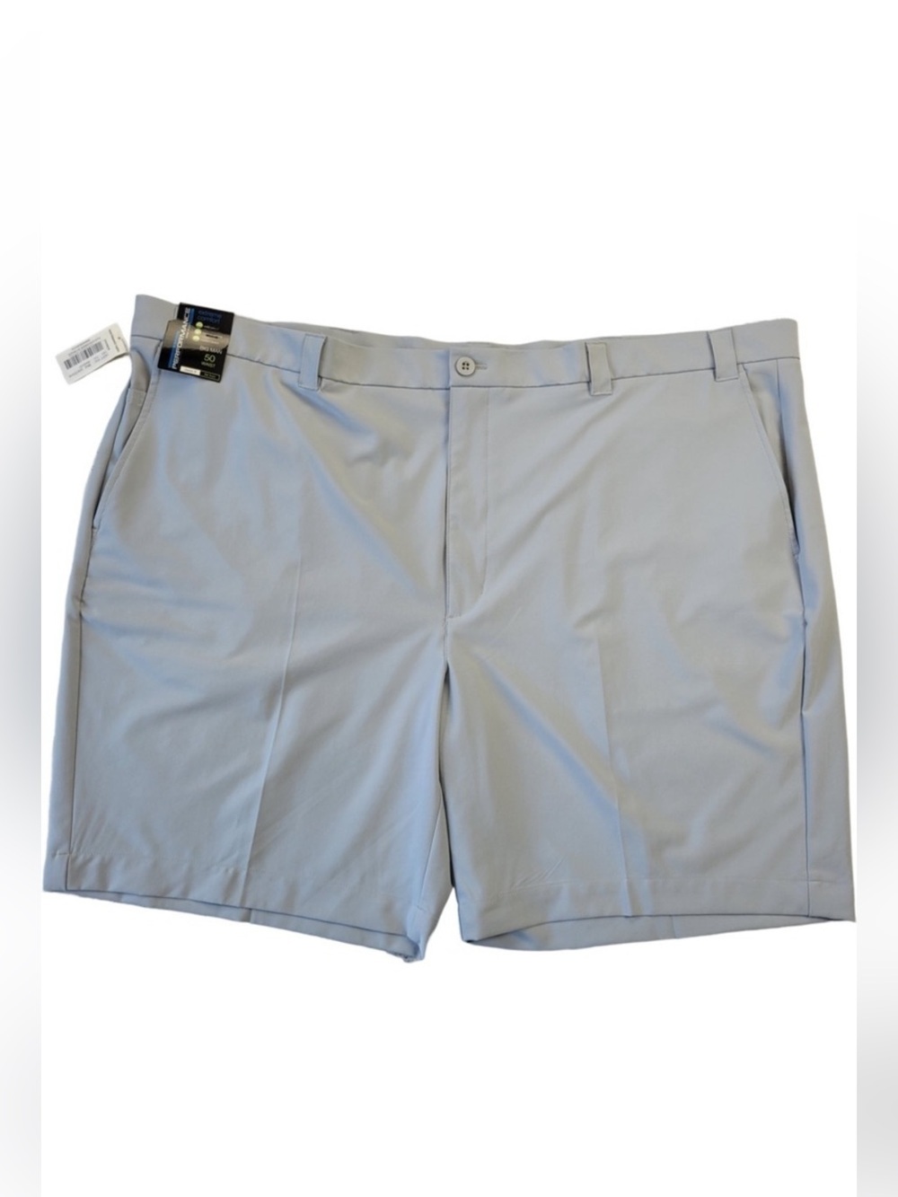 ✅ NWT Roundtree & Yorke Performance gray lightweight extreme comfort 9” short 50